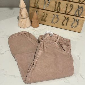Zara Boys “Relaxed Fit” tan/salmon color jeans. 3T/4T